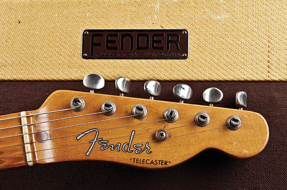 1953 Fender Telecaster and 1953 Fender Deluxe