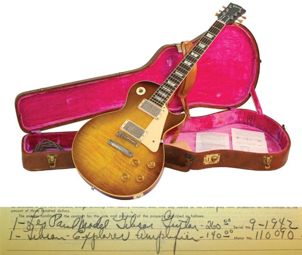 1959 Gibson Les Paul Standard Serial #9 1942