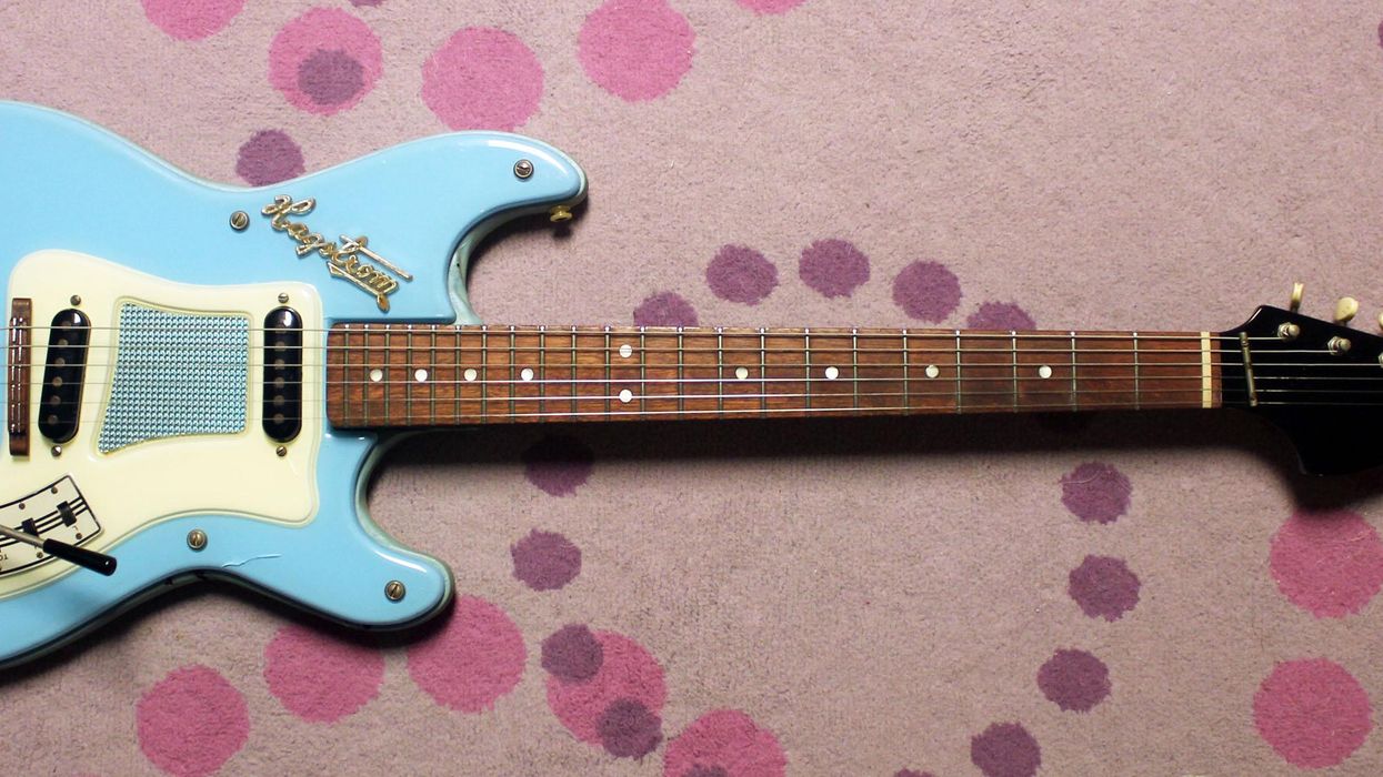 1960s Hagstrom F-11 Electric Guitar Vintage