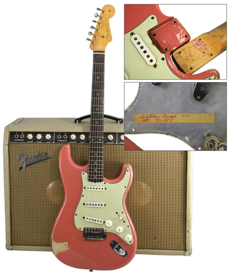 1961 Fender Stratocaster Tahitian Coral