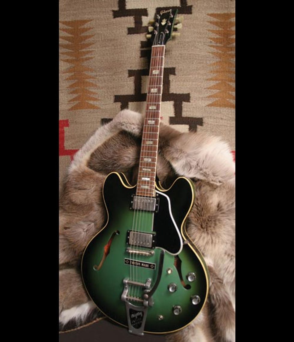 1963 Gibson ES-335 Green Burst
