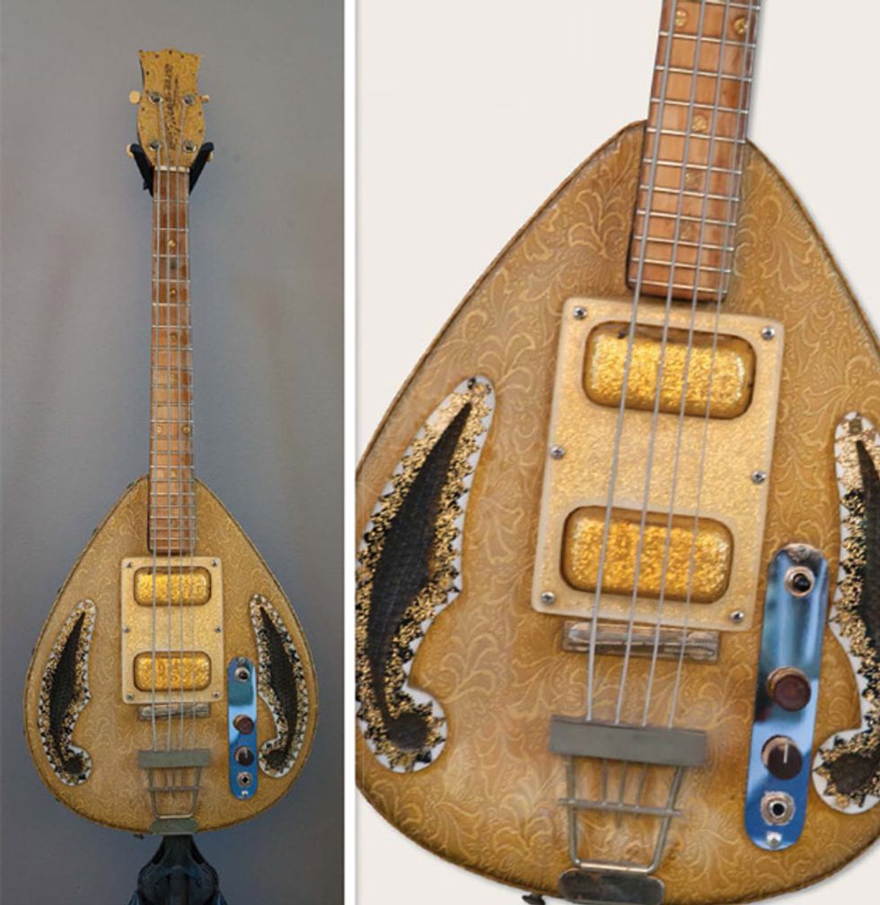 1964 Harvey Thomas Teardrop Bass