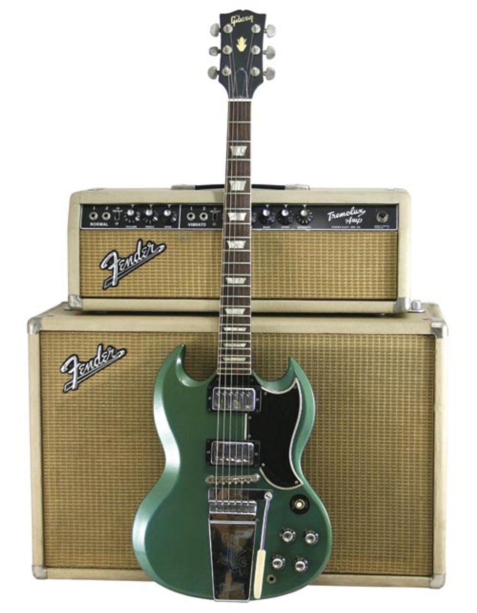 1965 Gibson SG in Pelham Blue #505348