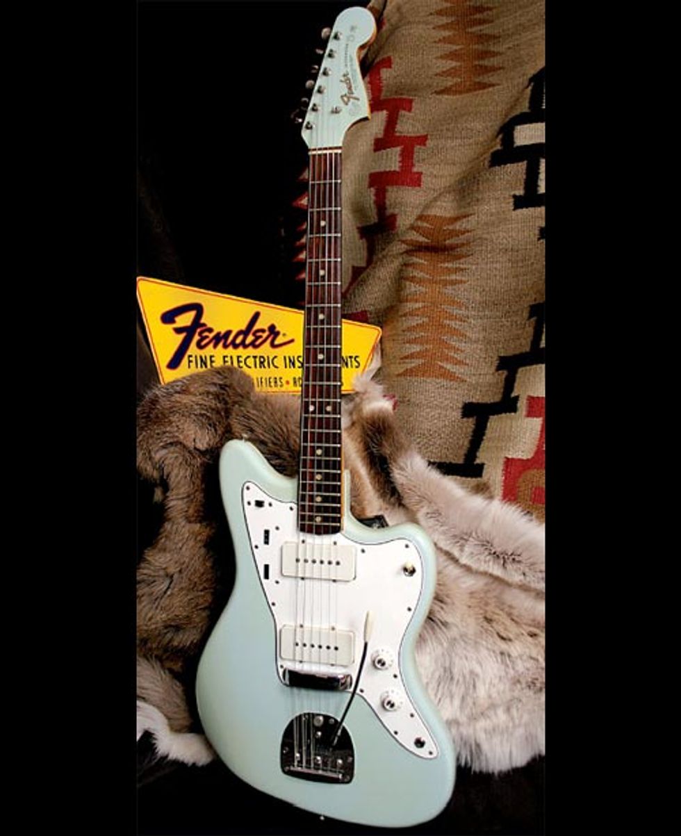 1965 Sonic Blue Fender Jazzmaster