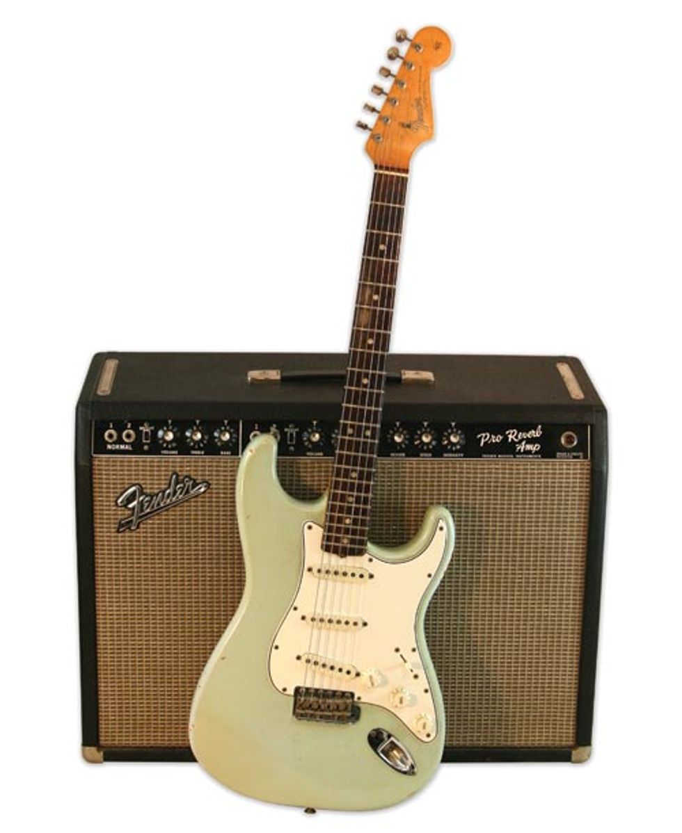 1965 Sonic Blue Fender Stratocaster #104234