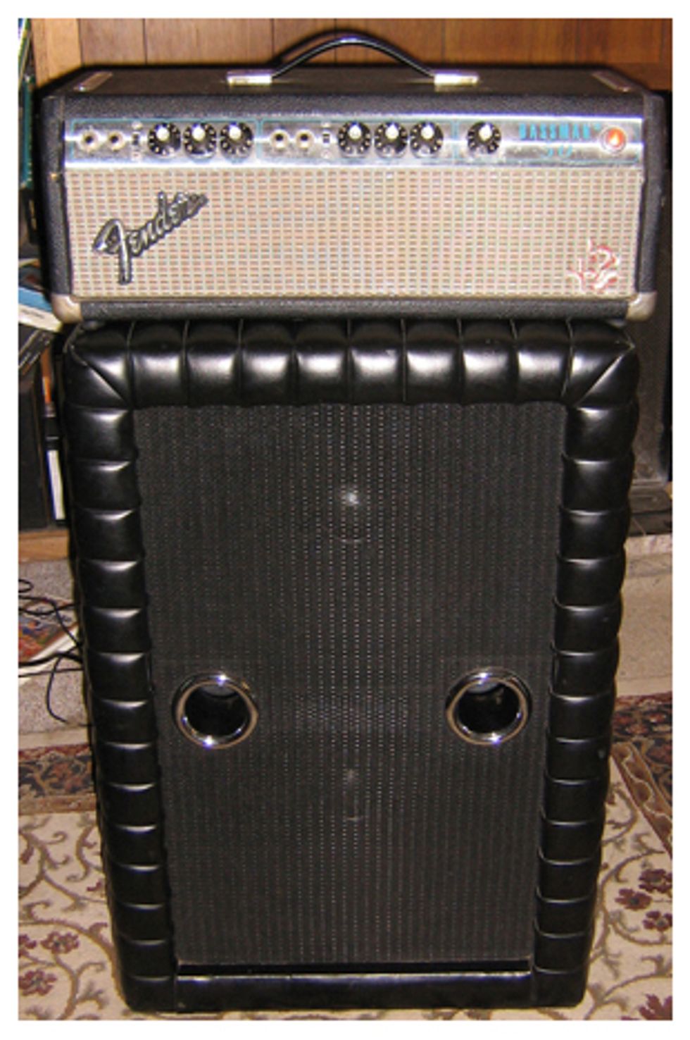 1979 Fender Bassman 50 head with Kustom 212 cab