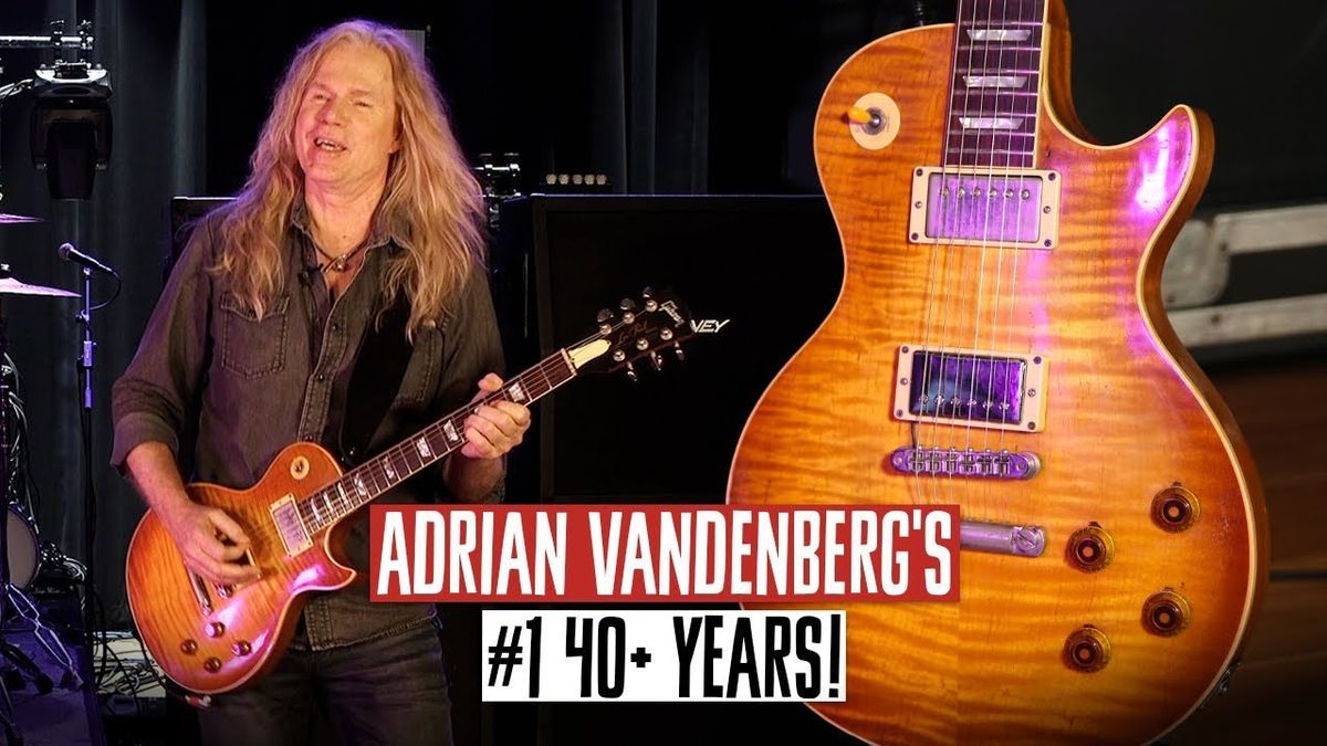 Adrian Vandenberg's 1980 Les Paul Used with Whitesnake