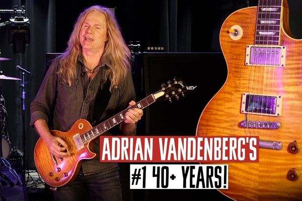 Adrian Vandenberg's 1980 Les Paul Used with Whitesnake