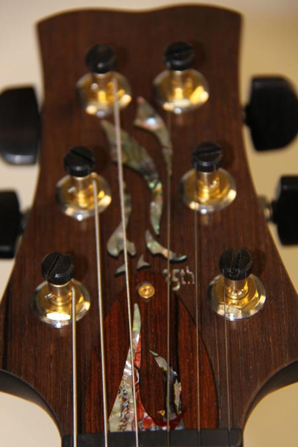 25th Anniversary Headstock