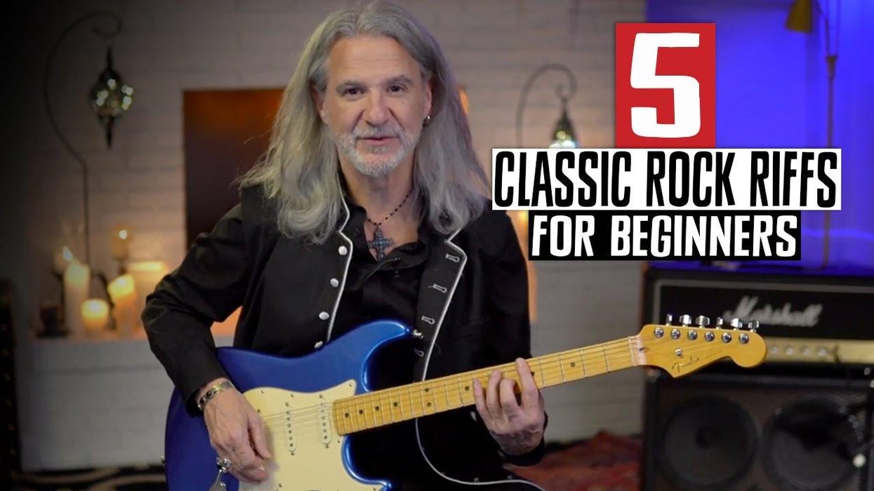 5 Beginning Rock Riffs for Guitar - Premier Guitar