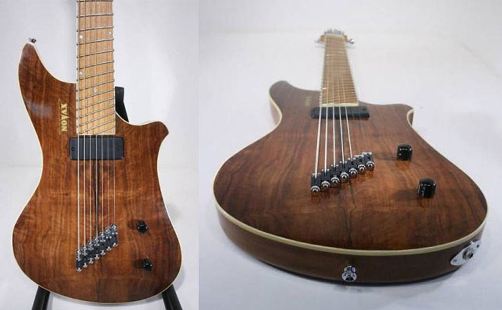 7-String Fan-Fret Novax Guitar