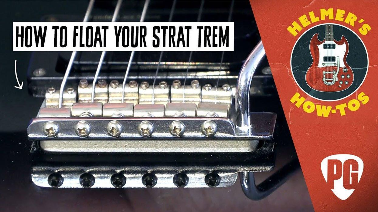 Helmer's How-Tos: 8 Steps to Float Your Strat Trem