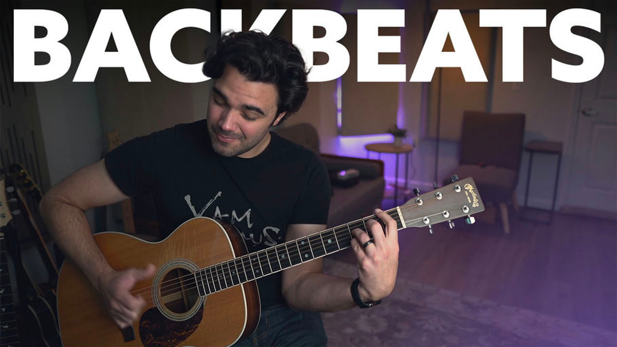 Acoustic backbeats