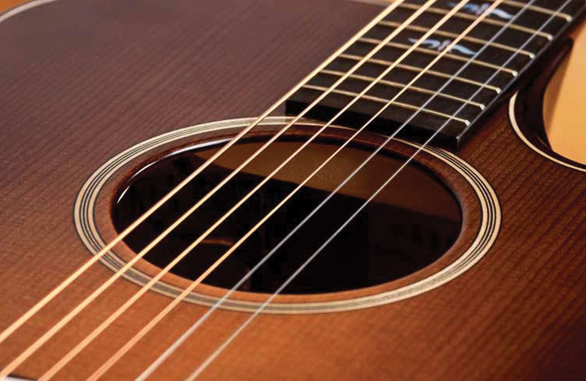 acoustic guitar sound hole