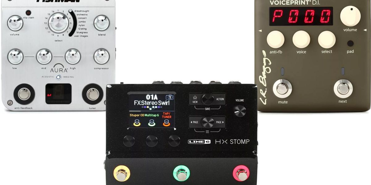 Pedals and DI Boxes for Your Acoustic Guitar Rig - Premier Guitar