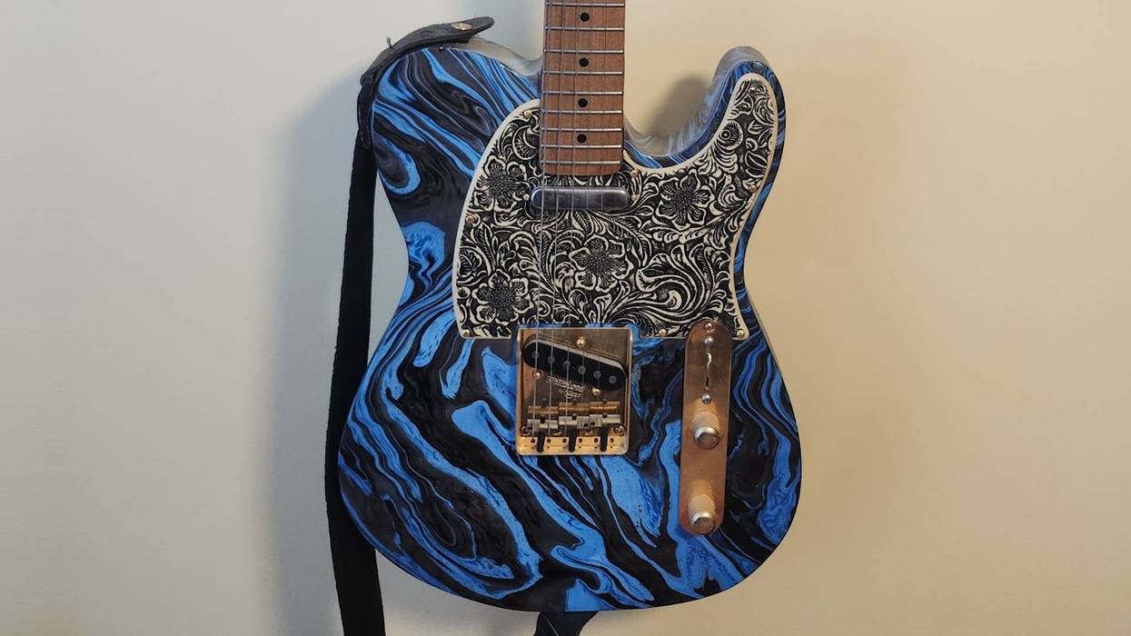 Reader Guitar of the Month: A Swirly Surprise
