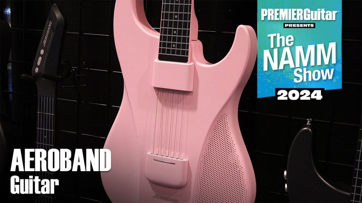 Aeroband Guitar Demo | NAMM 2024