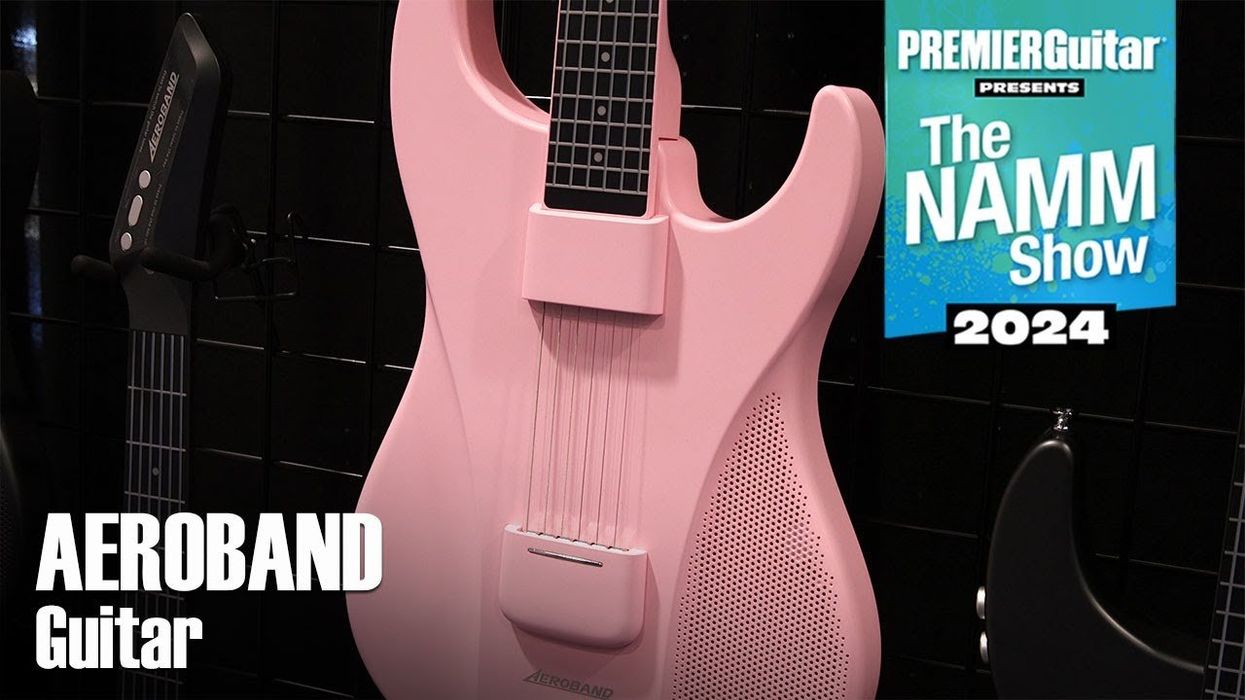Aeroband Guitar Demo | NAMM 2024