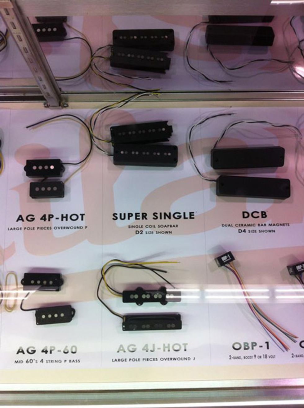 Aguilar's New Bass Pickup Models