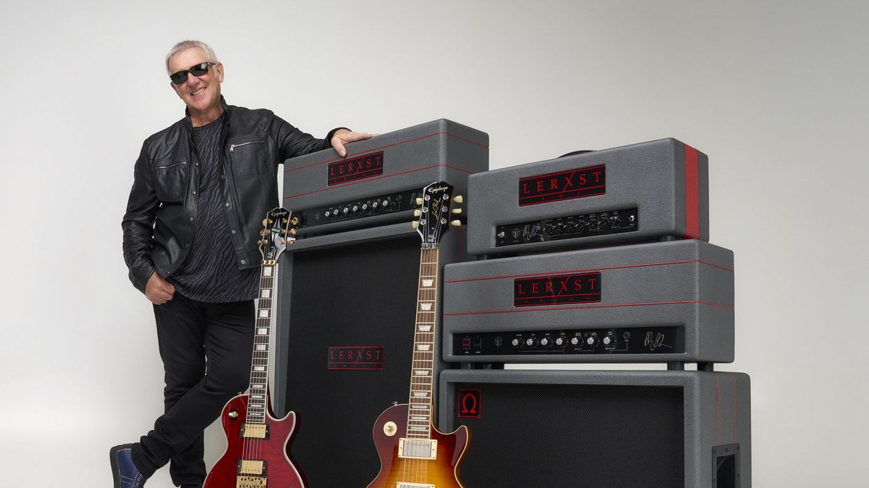 Alex Lifeson LERXST Amps