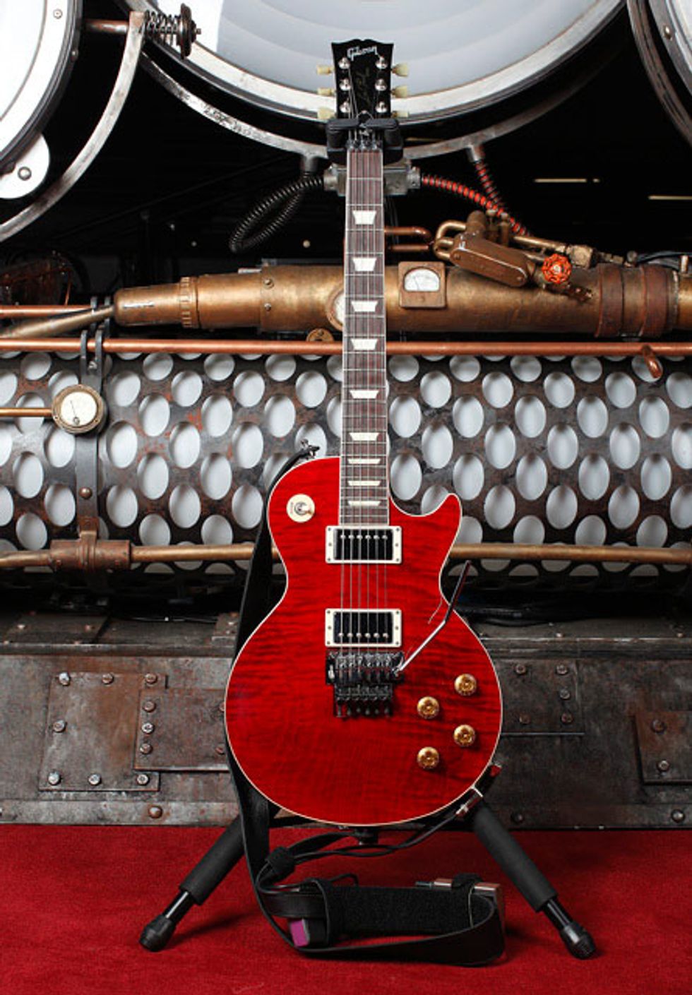 Alex Lifeson's Gibson Custom Alex Lifeson Les Paul Axcess