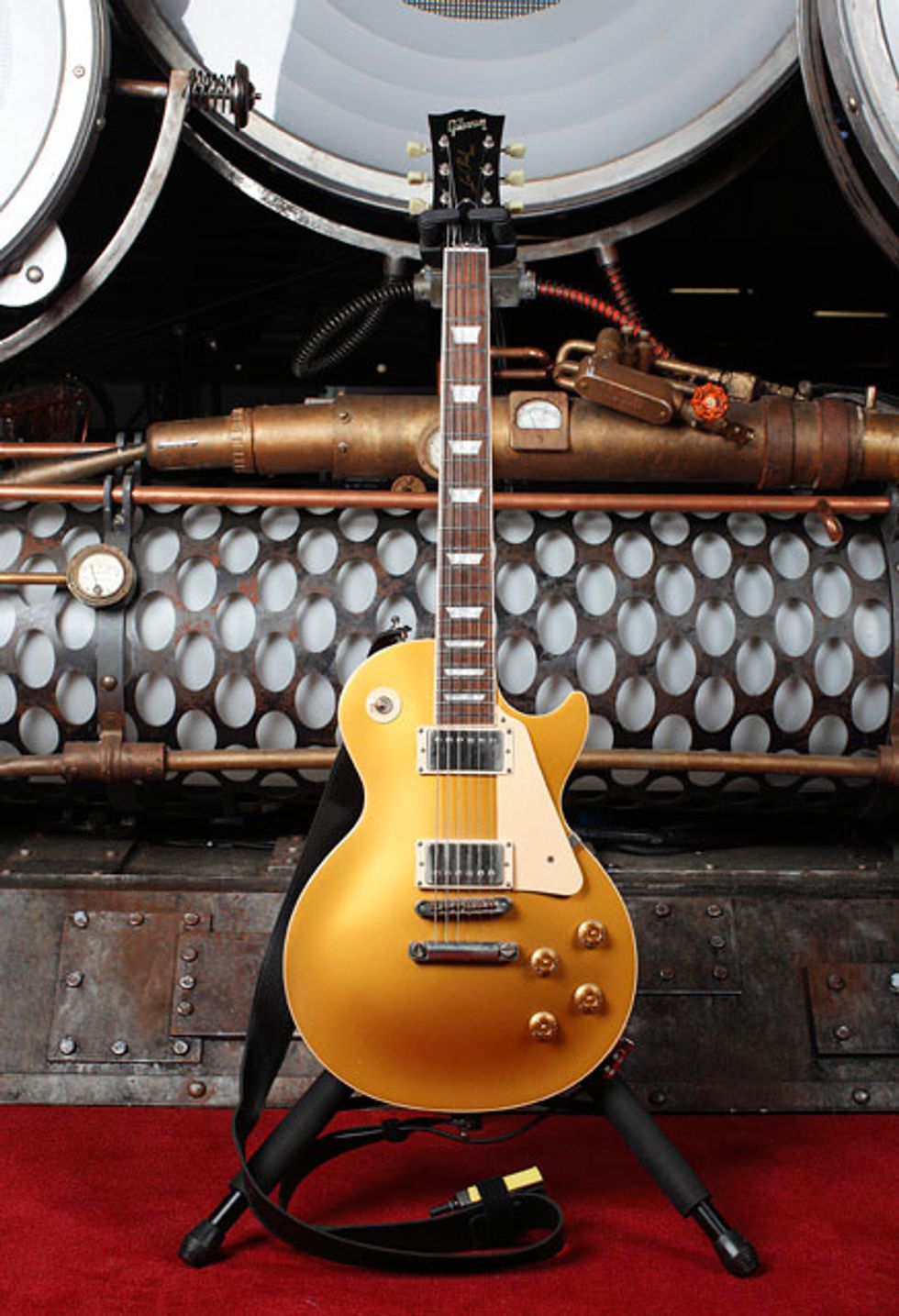 Alex Lifeson's Goldtop Gibson Les Paul