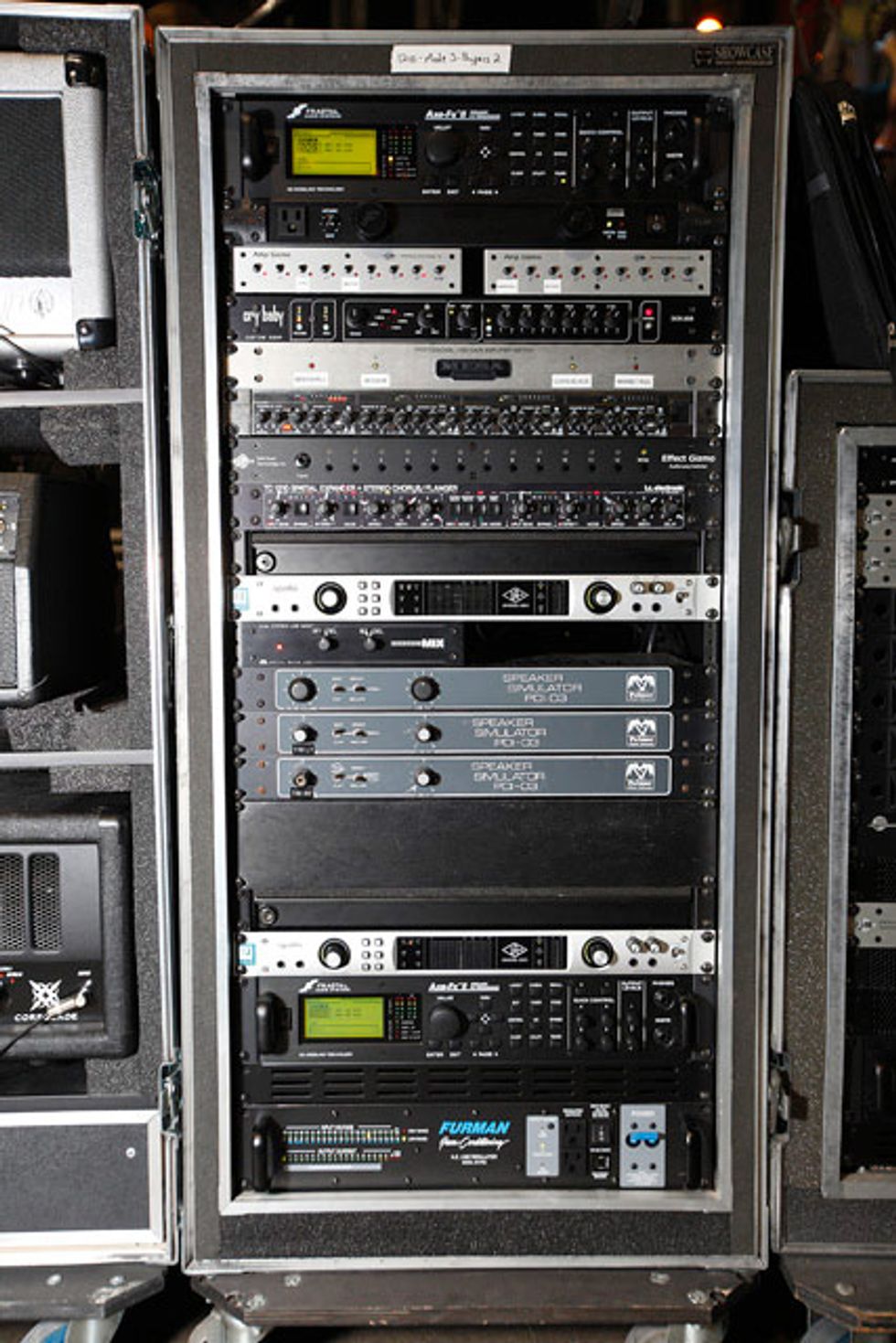 Alex Lifeson's Rack
