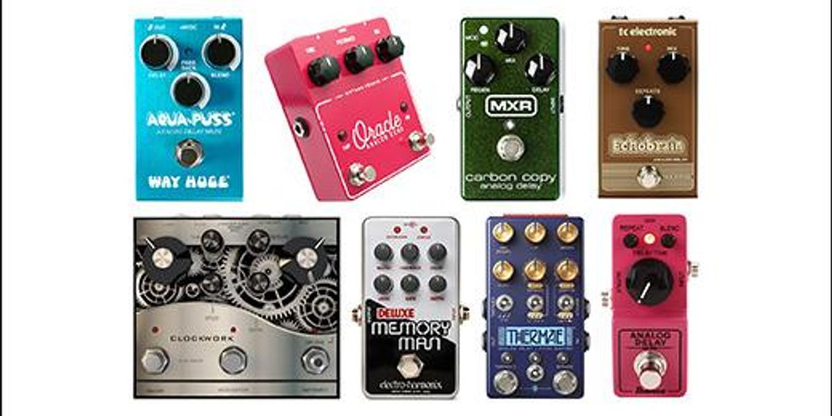 Marine genade Scheur 10 Delay Pedals You Need to Check out - Premier Guitar