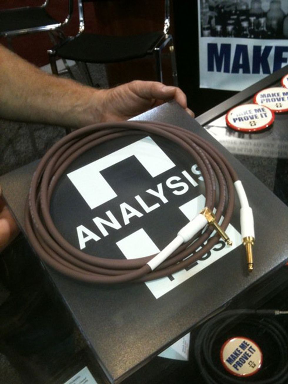 Analysis Plus Dark Chocolate 10' Stage Cable