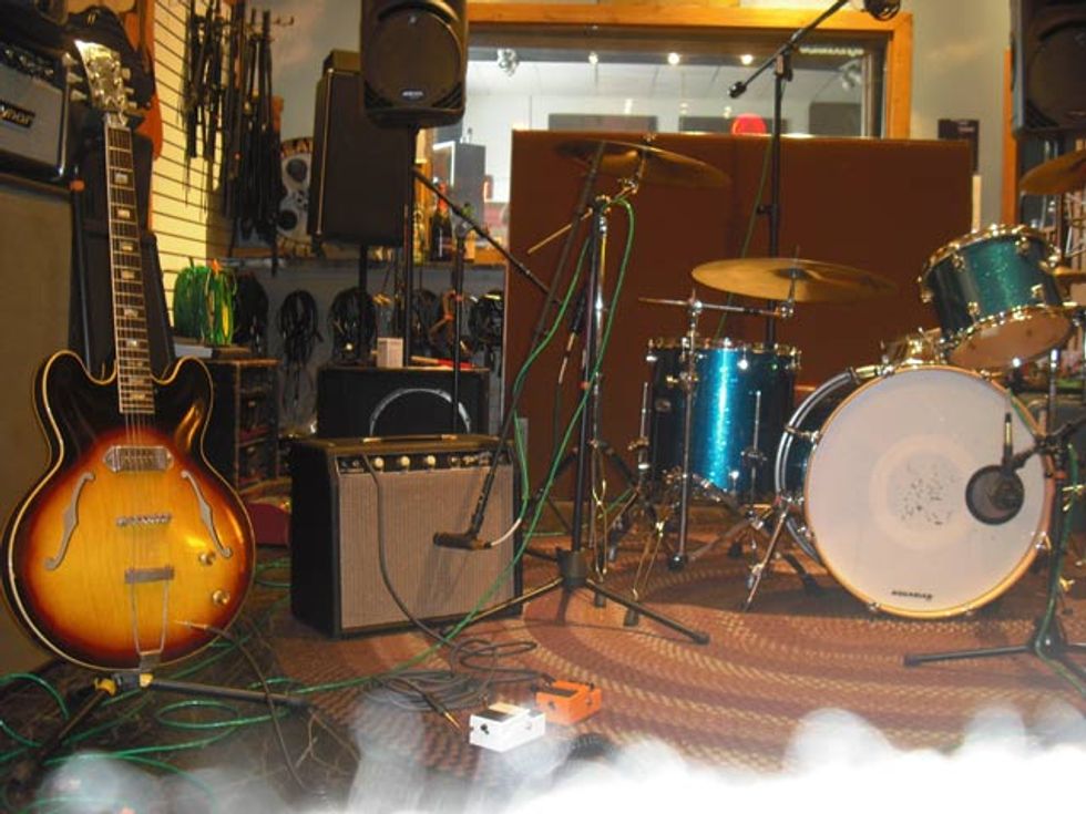 Andrew Johnson of Mike's Music 2