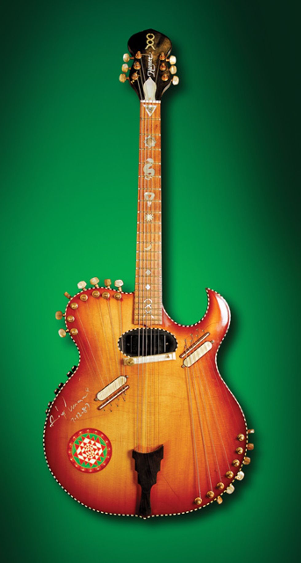 Andy Summersу Hamer Harp Guitar