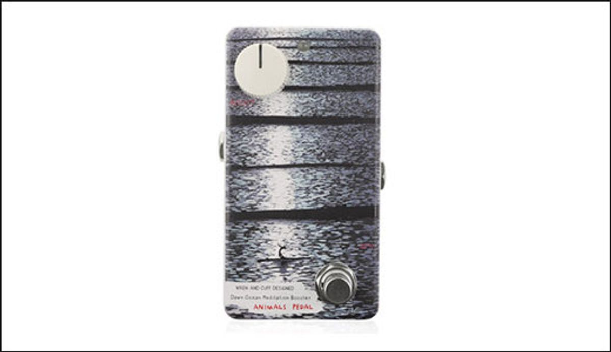 Animals Pedal Launches Diamond Peak Hybrid Overdrive and Dawn Ocean Meditation Booster
