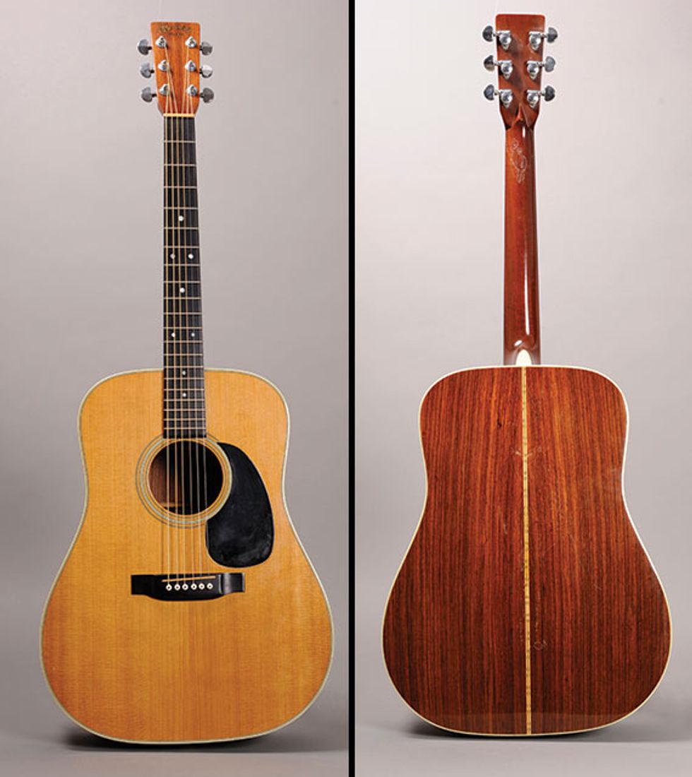 April: Elvis Presley's 1975 Martin D-28