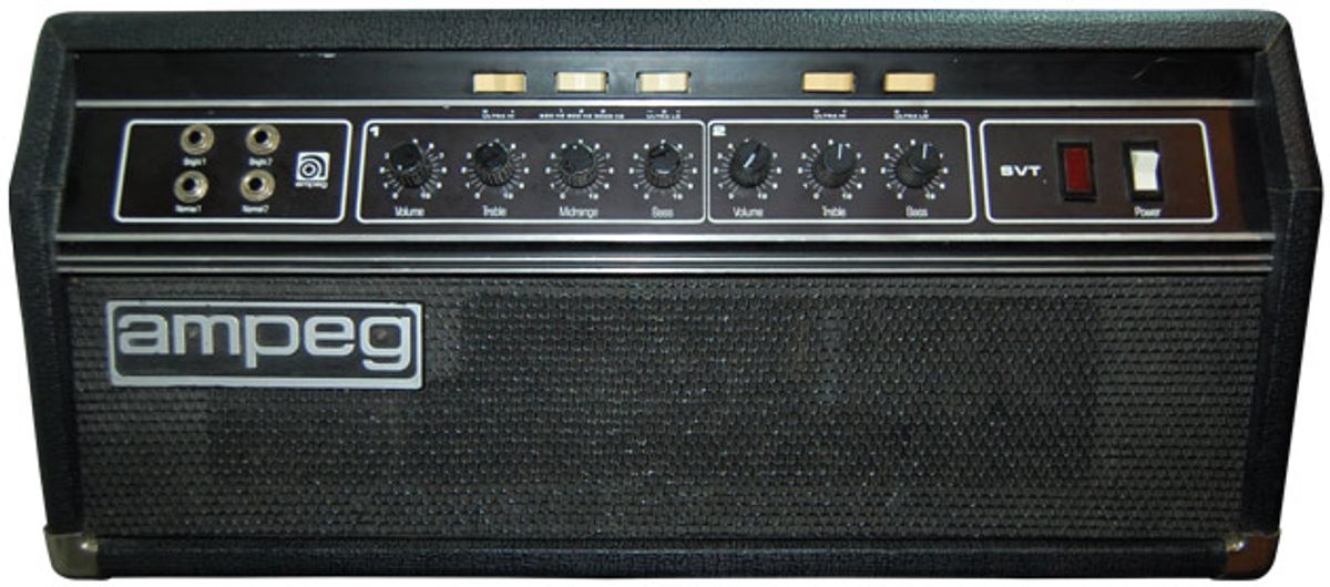 Ask Amp Man: Limited Edition Ampeg SVT