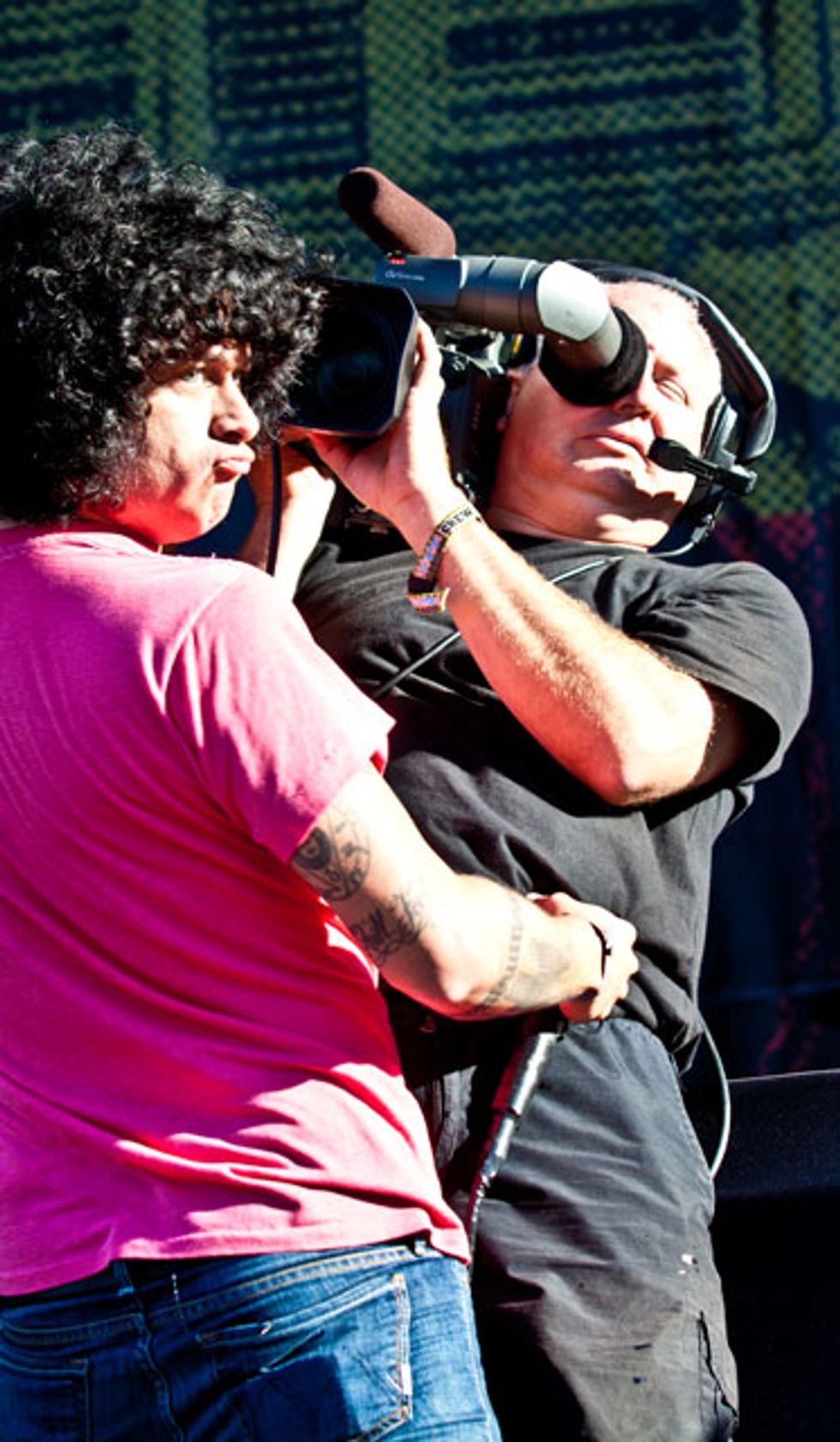 At the Drive-In's Cedric Bixler-Zavala