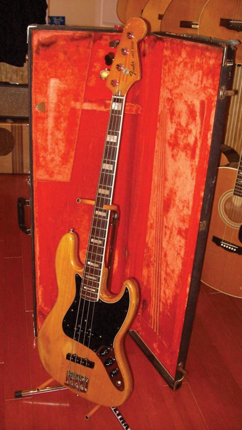 August - 1977 Fender Jazz Bass