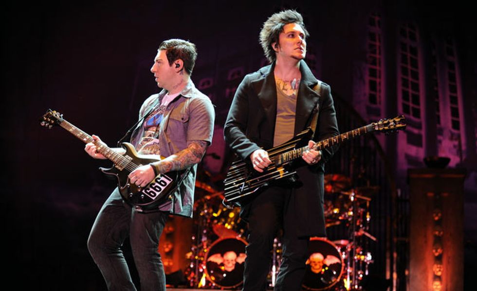Avenged Sevenfoldуs Zacky Vengeance and Synyster Gates