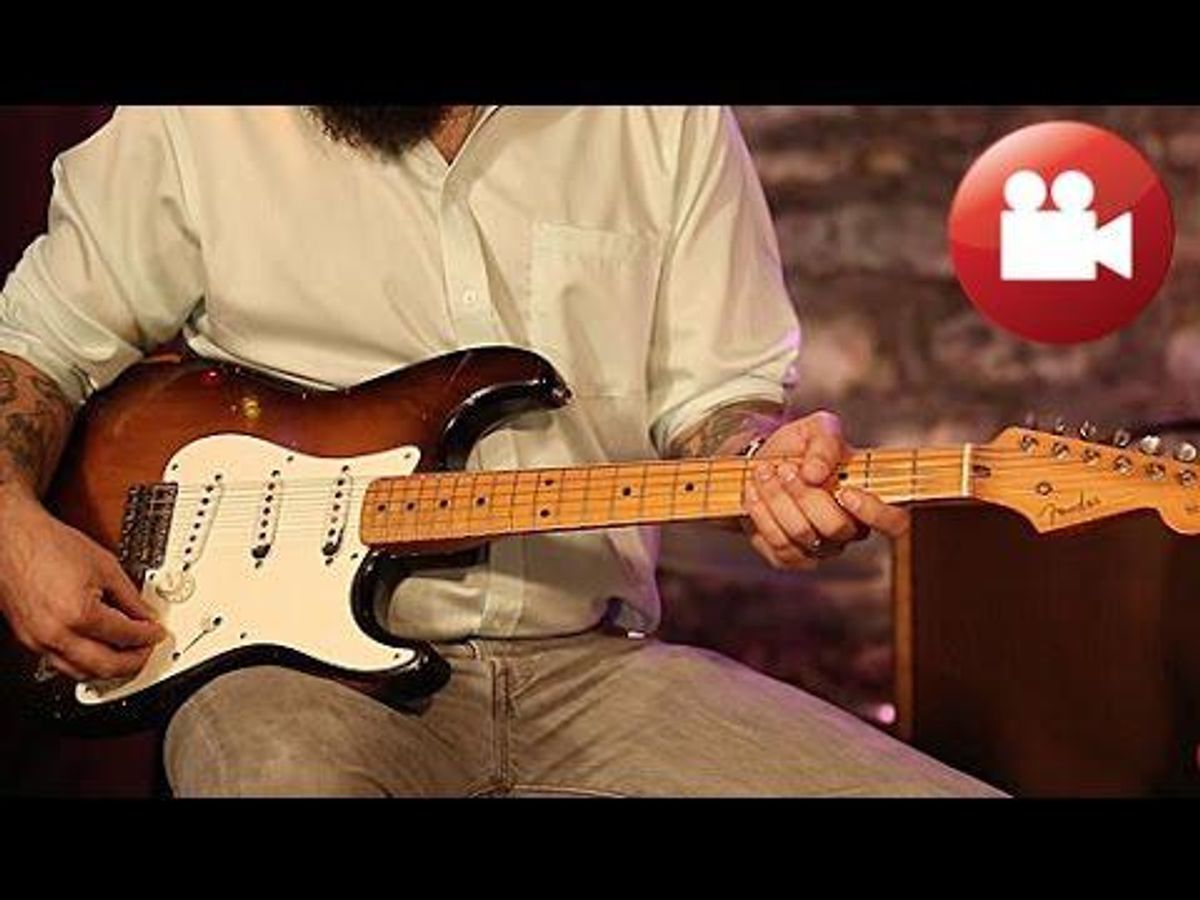 '55 Fender Stratocaster and '59 Deluxe