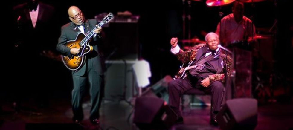 B.B. King and Charles Dennis
