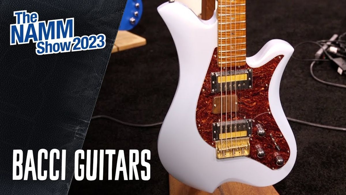 Bacci Guitars Leonardo Funk Machine Demo | NAMM 2023