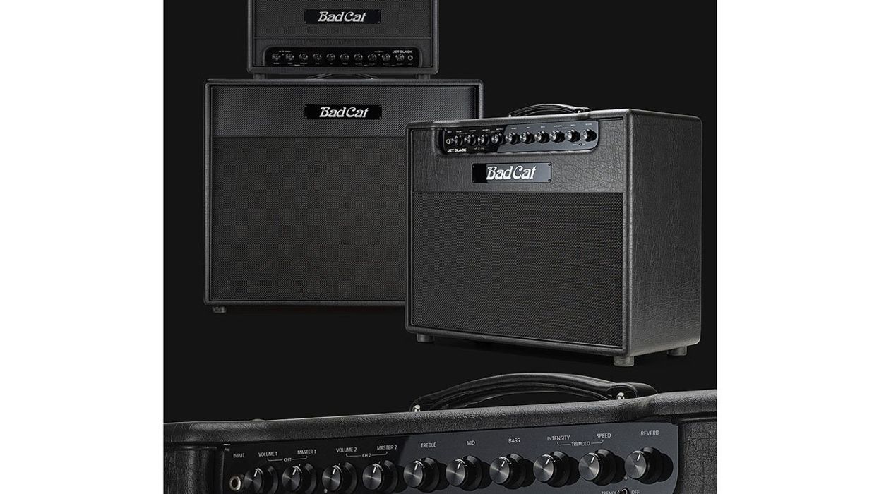 Bad Cat Jet black amp series