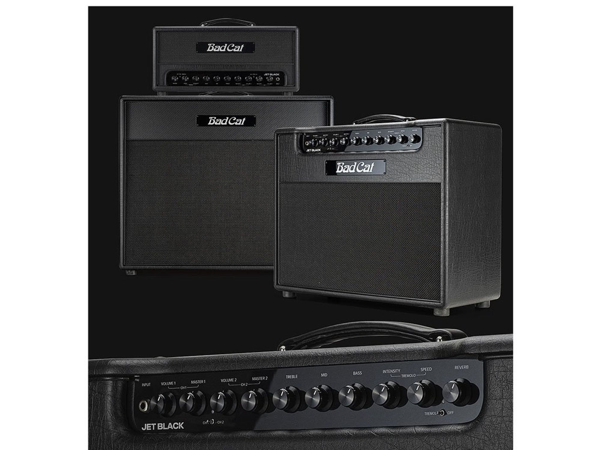 Bad Cat Jet black amp series