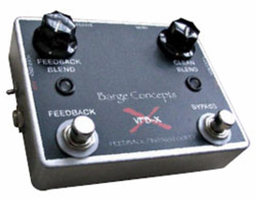 Barge Concepts VFB-x Variable Feedback and Blend Buffer/Bypass Looper