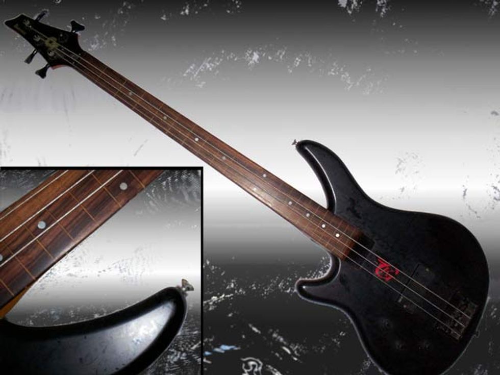Bill Bowering's Customized Ibanez CT Bass
