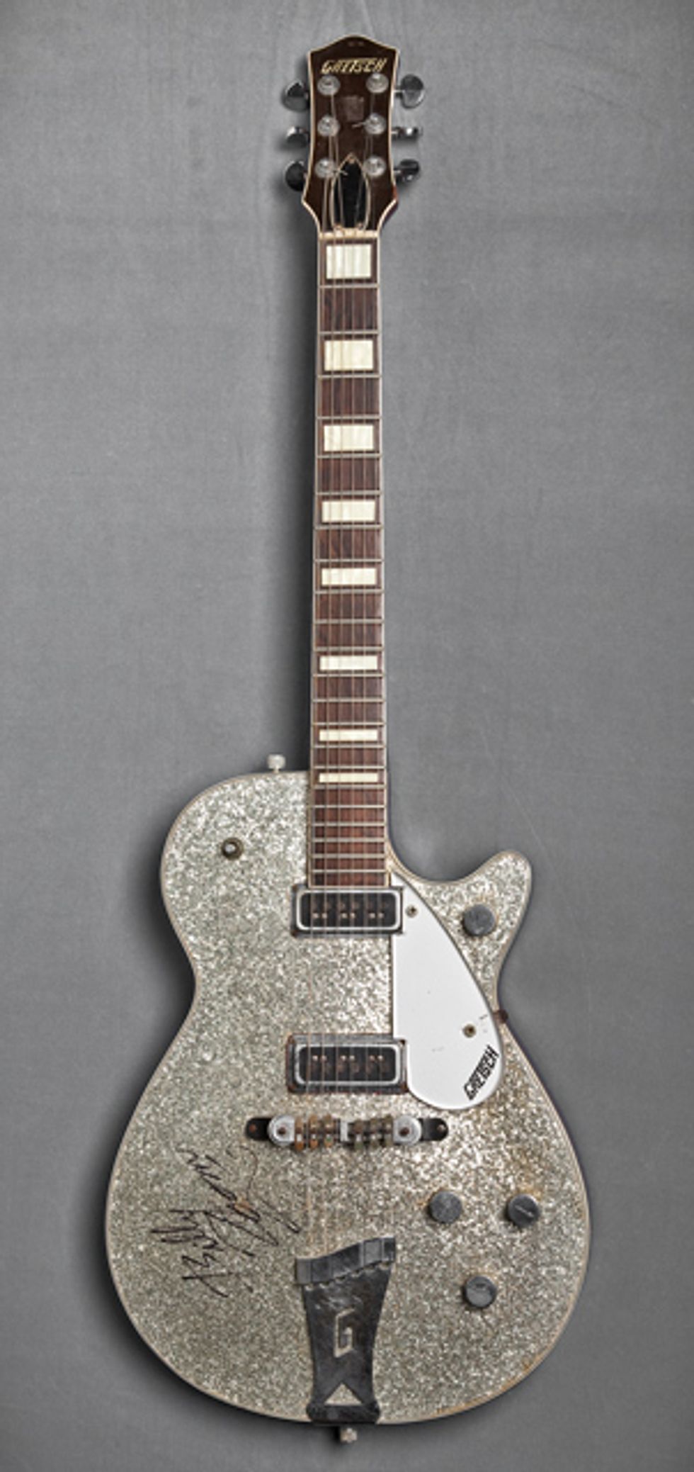 Billy Zoomуs 1956 Gretsch Silver Jet