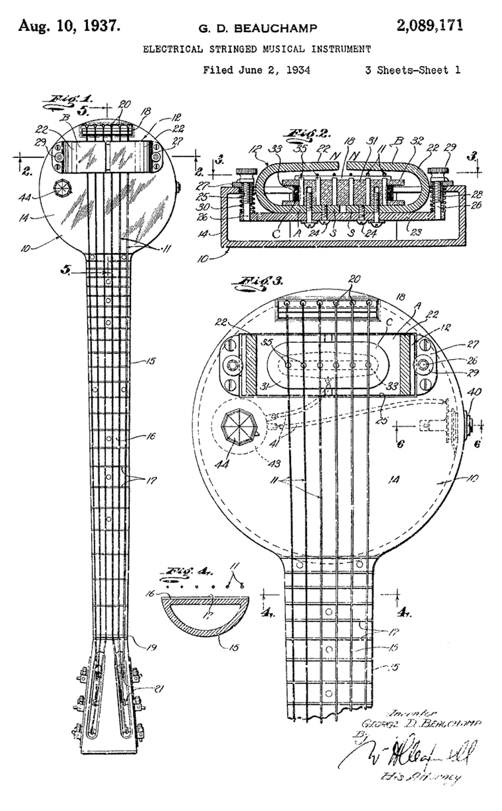 BLueprint for pickup magnets