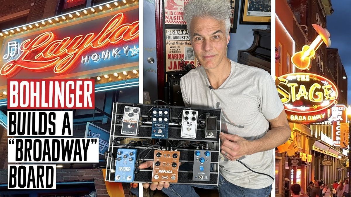 Bohlinger Builds a Gig-Ready “Broadway” Pedalboard