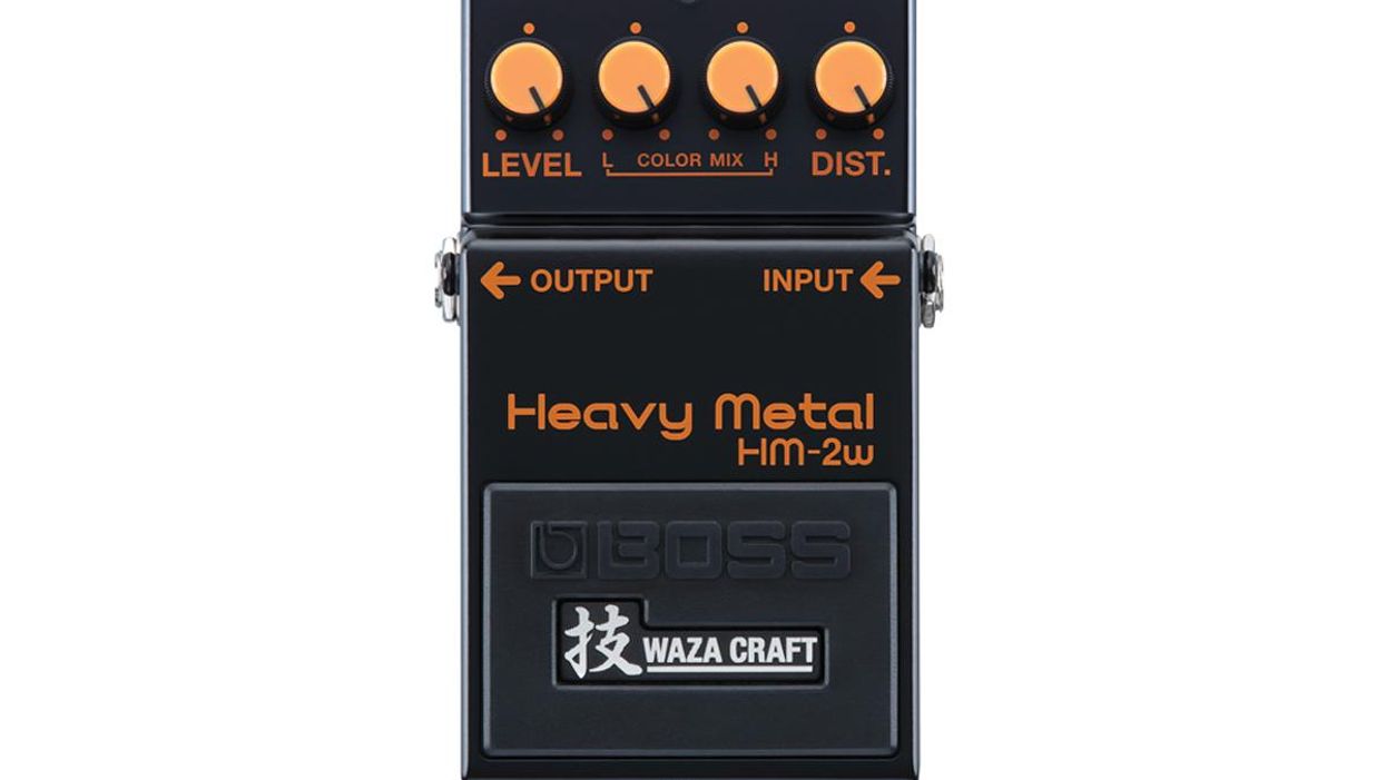 Boss HM-2w Waza Craft Heavy Metal