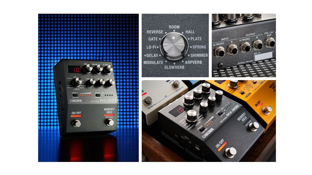 Boss RV-200 guitar pedal
