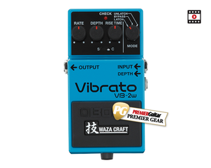 Boss VB-2W Waza Craft Vibrato Review - Premier Guitar